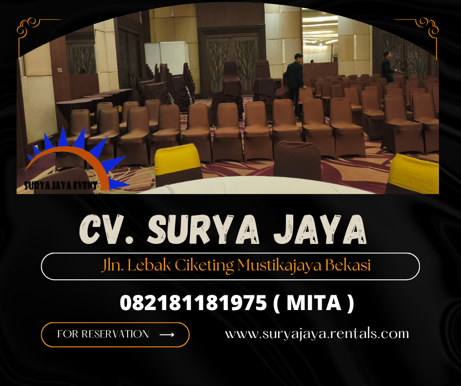 Jasa sewa Kursi Cover Sarung Kursi Cokelat Ketat Jakarta