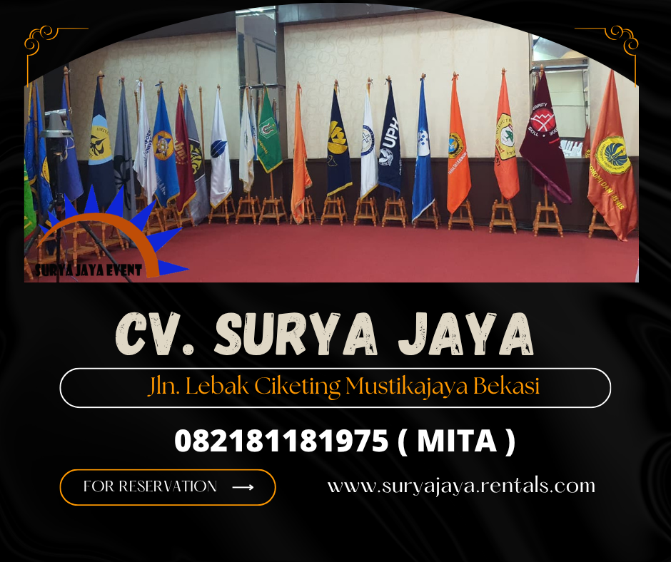 MENYEWAKAN TIANG BENDERA HARGA EKONOMIS AREA JAKARTA