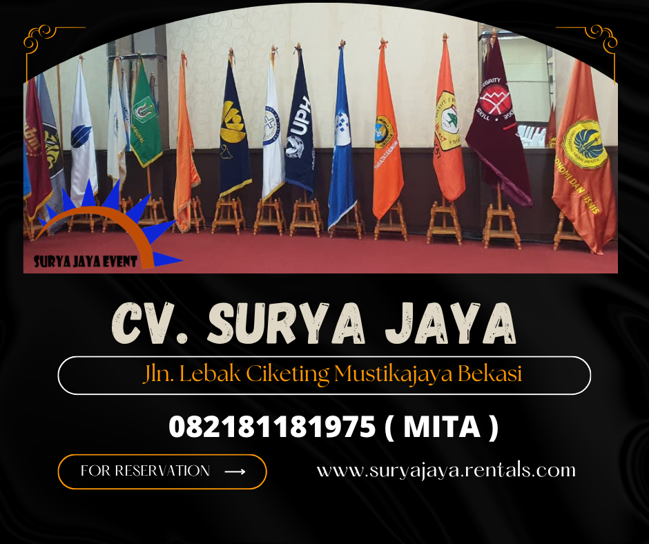 MENYEWAKAN TIANG BENDERA HARGA EKONOMIS AREA JAKARTA