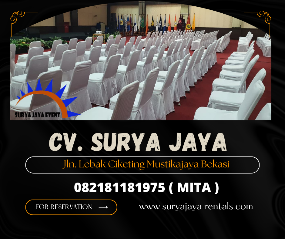 Sewa Kursi Futura Cover Rumbai Putih Jakarta