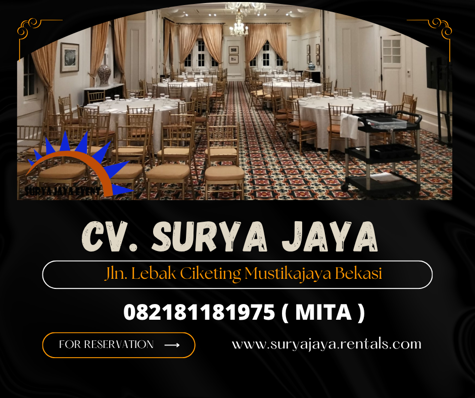 LAYANAN SEWA KURSI TIFFANY GOLD KAYU WILAYAH JAKARTA 