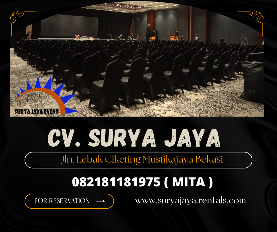 RENTAL KURSI FUTURA COVER HARGA EKONOMIS WILAYAH JAKARTA 