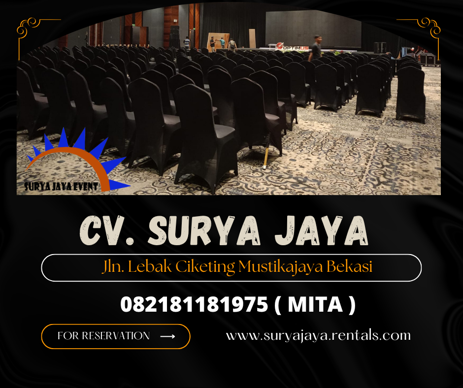 RENTAL KURSI FUTURA COVER HARGA EKONOMIS WILAYAH JAKARTA 