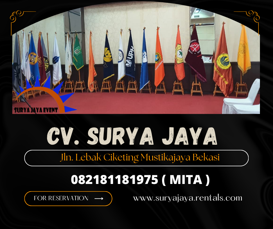 Sewa Tiang Bendera stainless Jakpus