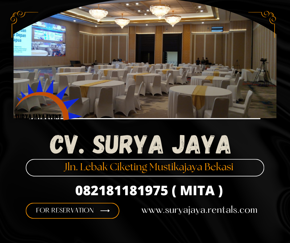 DISEWAKAN MEJA BUNDAR DAN KURSI FUTURA HARGA EKONOMIS WILAYAH JAKARTA