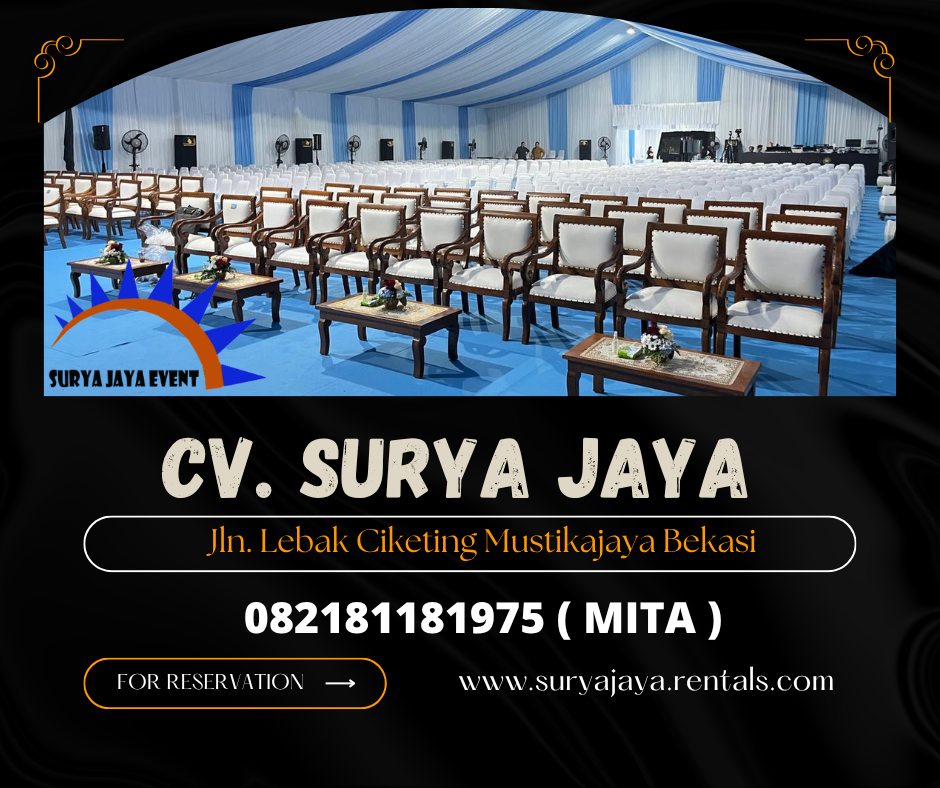 GUDANG SEWA KURSI VIP JOKOWI HARGA EKONOMIS AREA JAKARTA