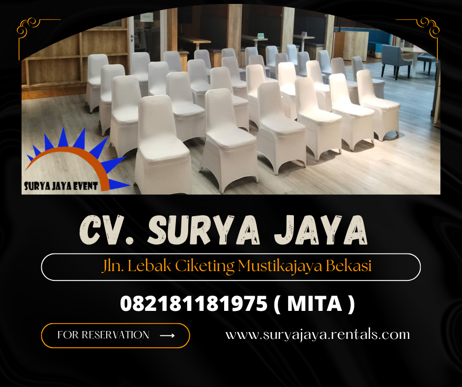 RENTAL KURSI SUSUN COVER HARGA MURAH WILAYAH JAKARTA