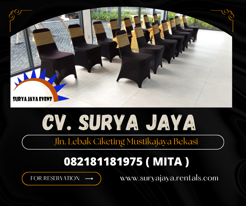 Rental Kursi Event Type Susun Stainless Cimone Tangerang