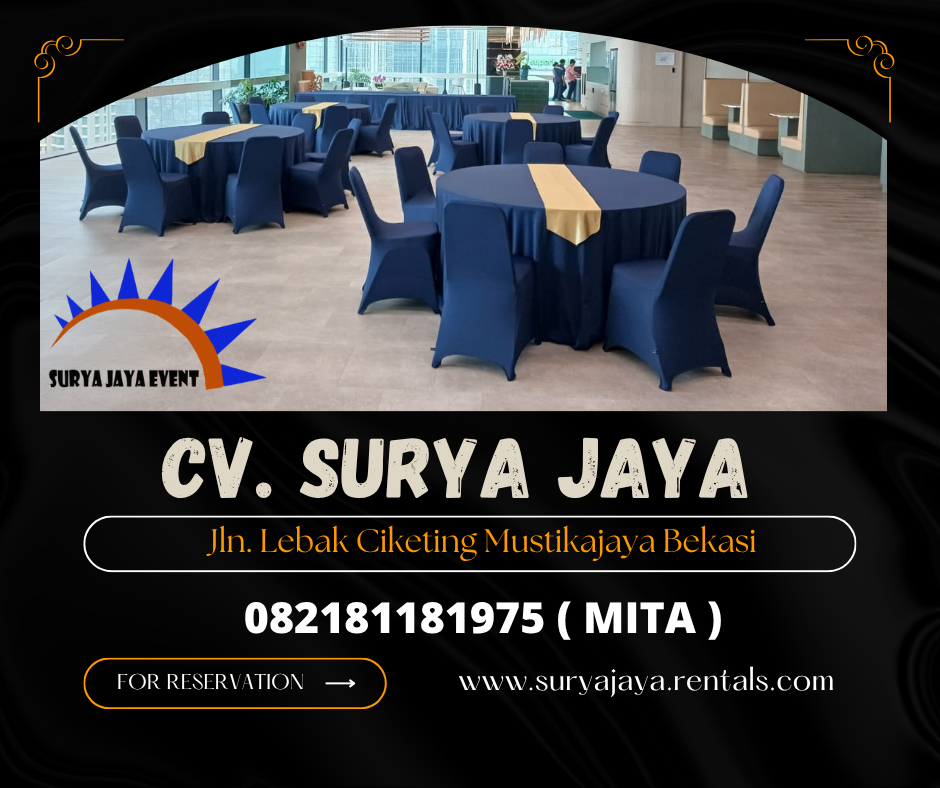 MENYEWAKAN MEJA BUNDAR HARGA MURAH WILAYAH JAKARTA 