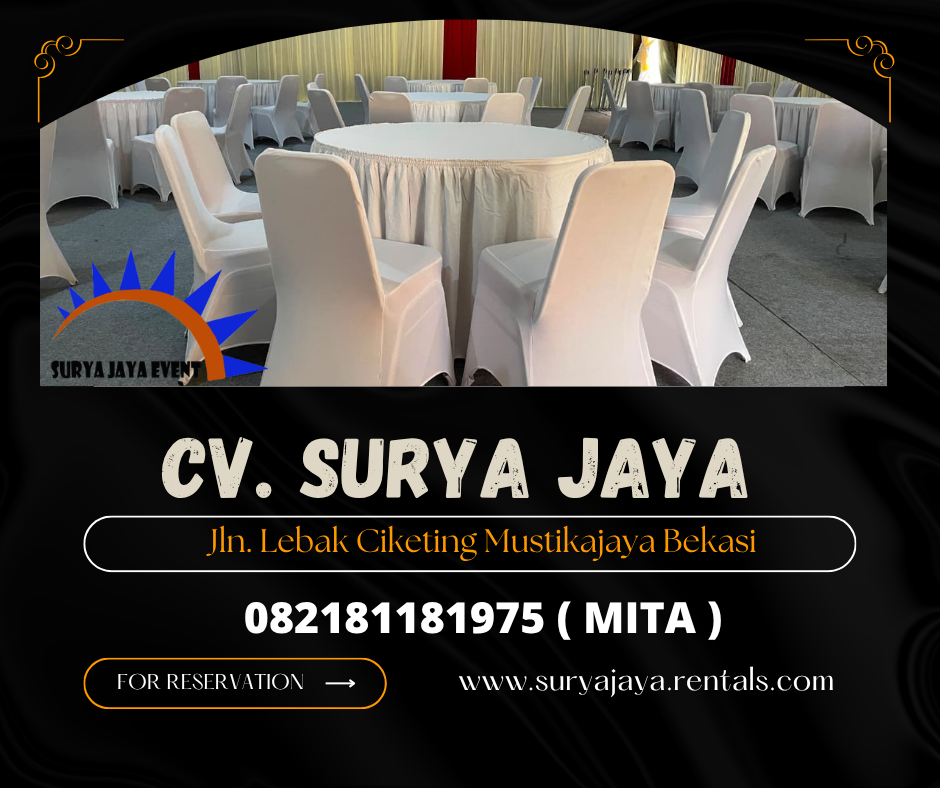 Sewa Kursi,Meja Cover Jakarta