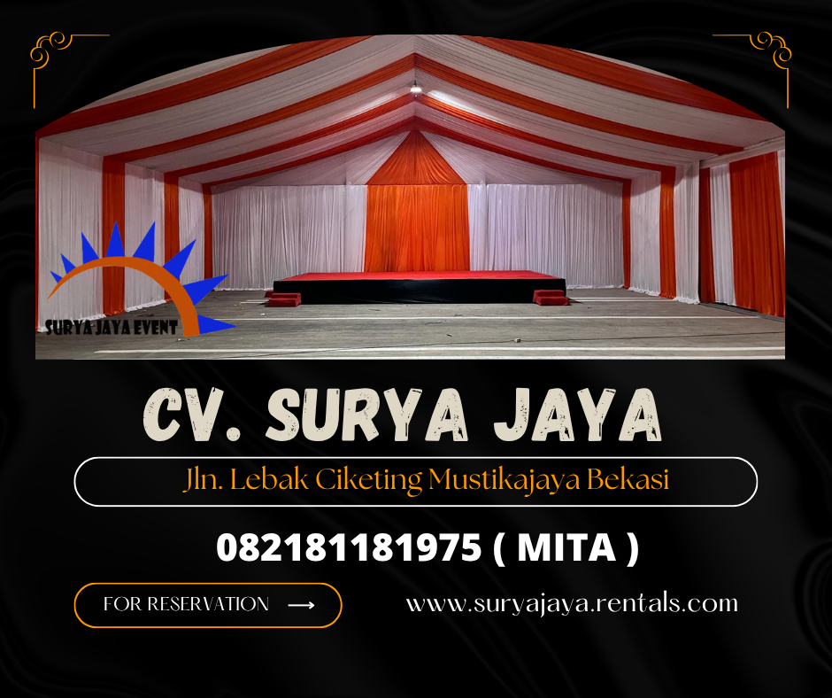 Rental Tenda Roder Wilayah Jakarta