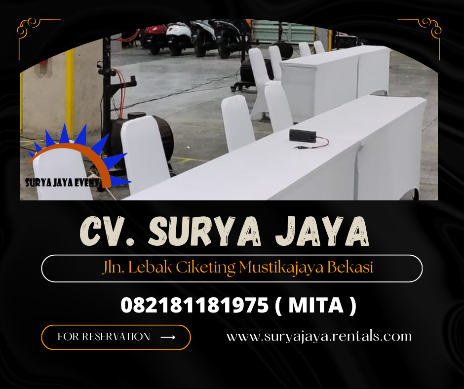 Rental Misty Fan,Meja,Kursi Cikarang Bekasi