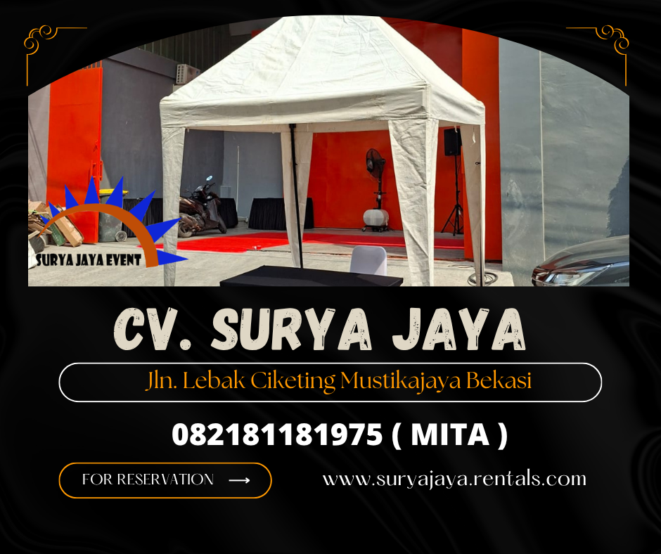 Sewa Kursi,Meja,Tenda Bazar Putih narogong Tangerang
