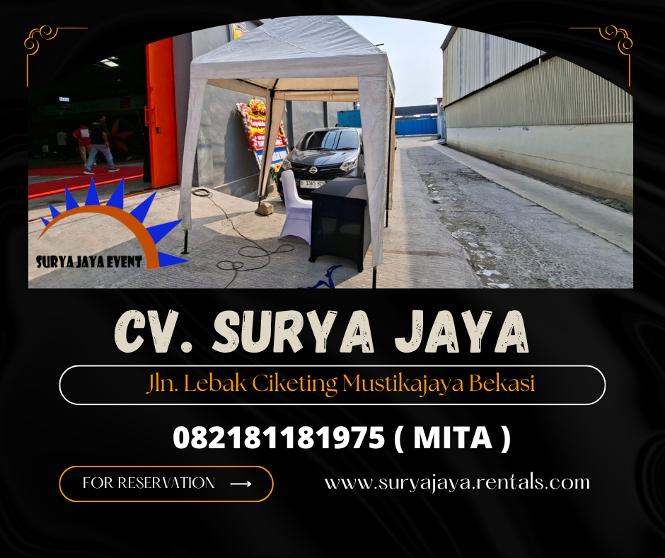 Sewa Kursi,Meja,Tenda Bazar Putih narogong Tangerang