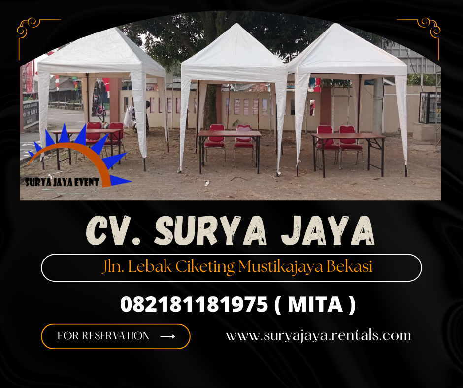 DISEWAKAN TENDA BAZAR EVENT DI JAKARTA 