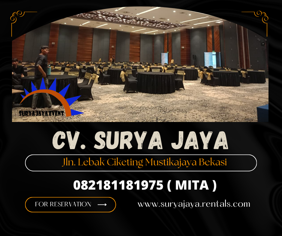 RENTAL ROUND TABLE WILAYAH JABODETABEK