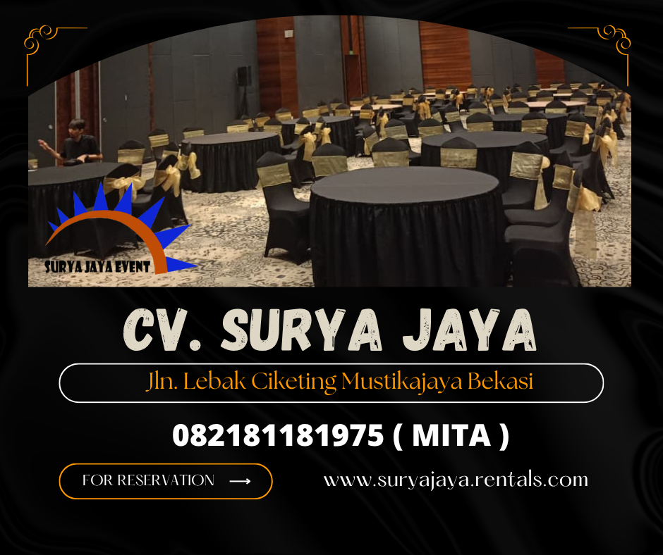 RENTAL ROUND TABLE WILAYAH JABODETABEK