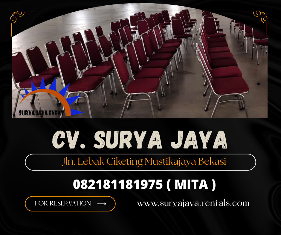 Sewa Kursi Futura Polos Merah Jaksel