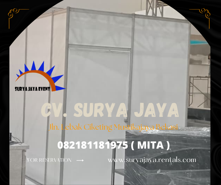 Sewa Ruang Partisi Putih Kemayoran (082181181975)