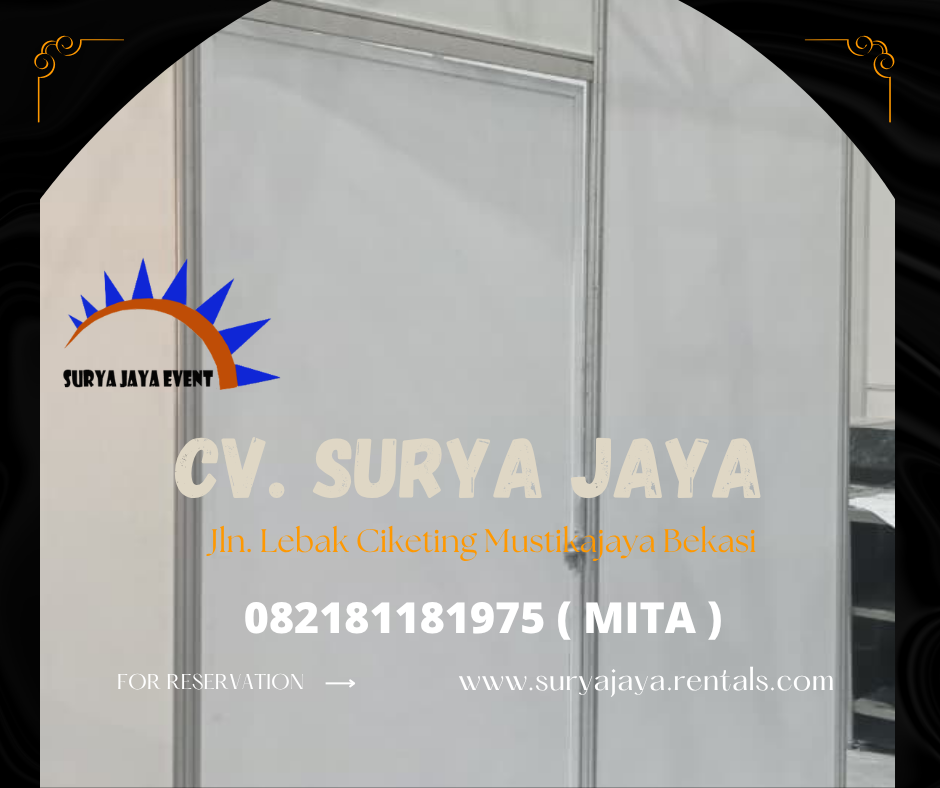Sewa Ruang Partisi Putih Kemayoran (082181181975)