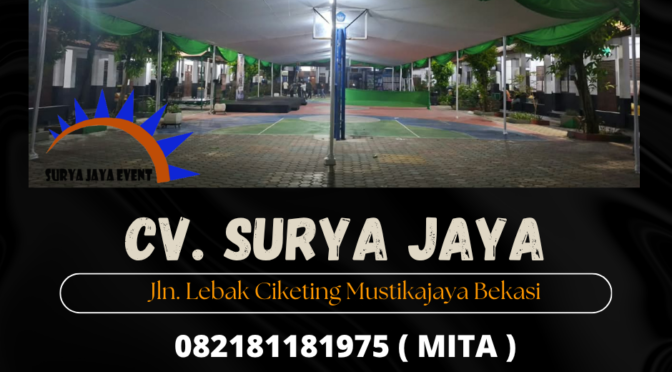 Sewa Tenda Plafon Rumbai Hijau Jakpus (082181181975)
