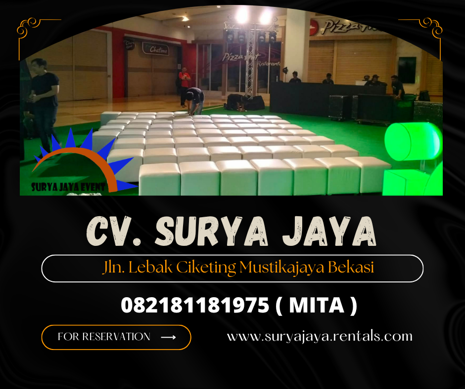 Sewa Puff Single Putih Gandaria City Jaksel (082181181975)