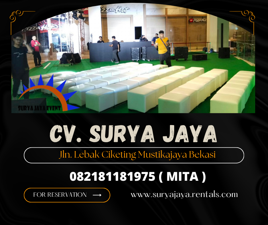 Sewa Puff Single Putih Gandaria City Jaksel (082181181975)