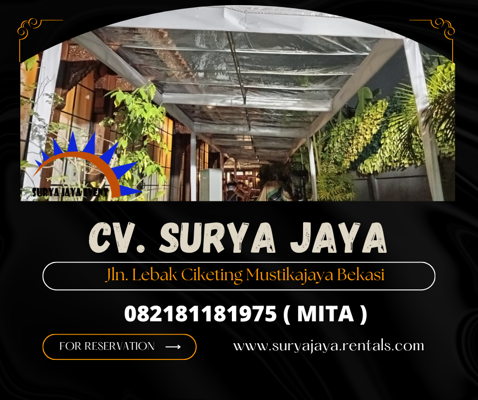 Sewa Tenda Transparan Cilandak Jaksel (082181181975)