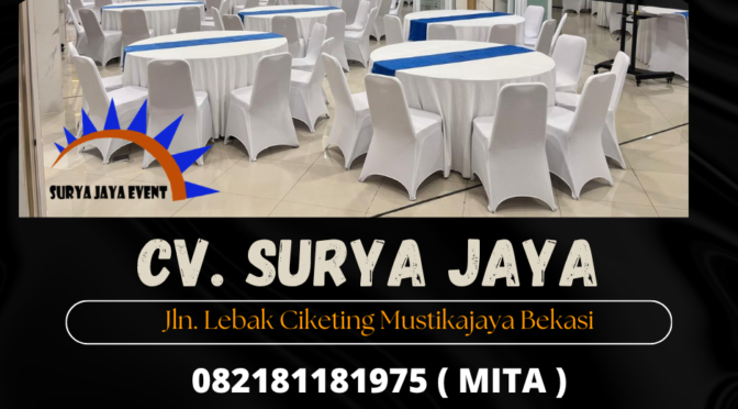 Sewa Meja Bulat Bogor (082181181975)