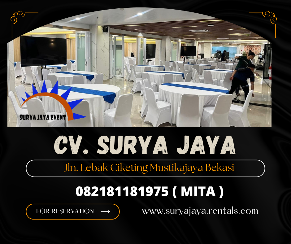 Sewa Meja Bulat Bogor (082181181975)