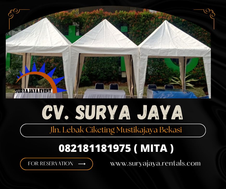 Sewa Aneka Tenda Cafe,Tenda Bazar,Tenda Sarnafil Jakarta (082181181975)