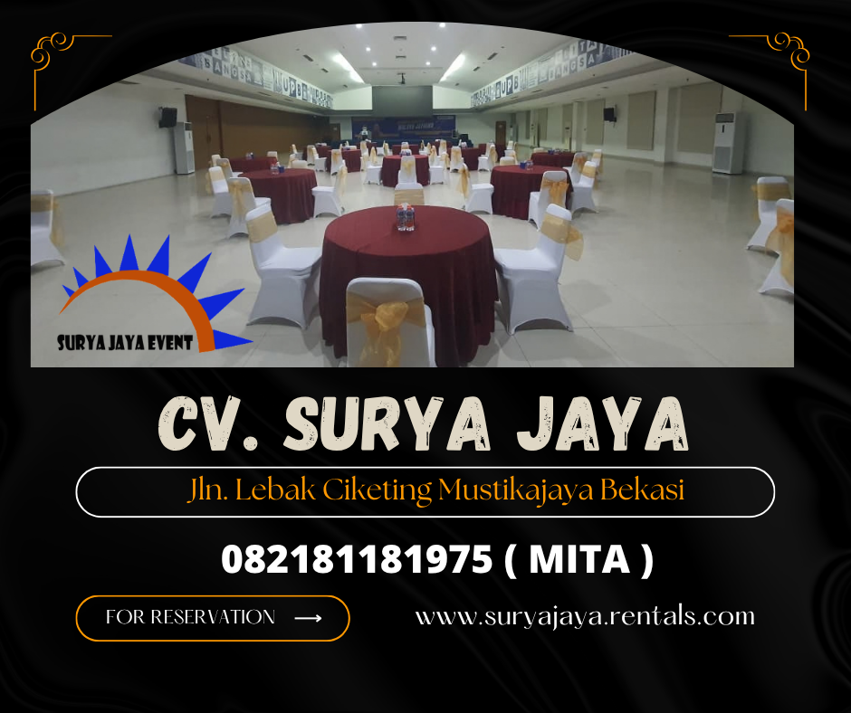 Sewa Round Table,Kursi Susun Cover Senayan Jakpus (082181181975)