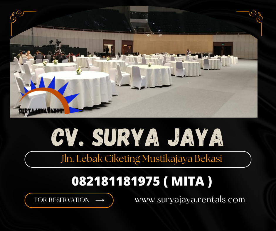 Sewa Meja Bundar Dan Kursi Futura Di Jakarta (082181181975)