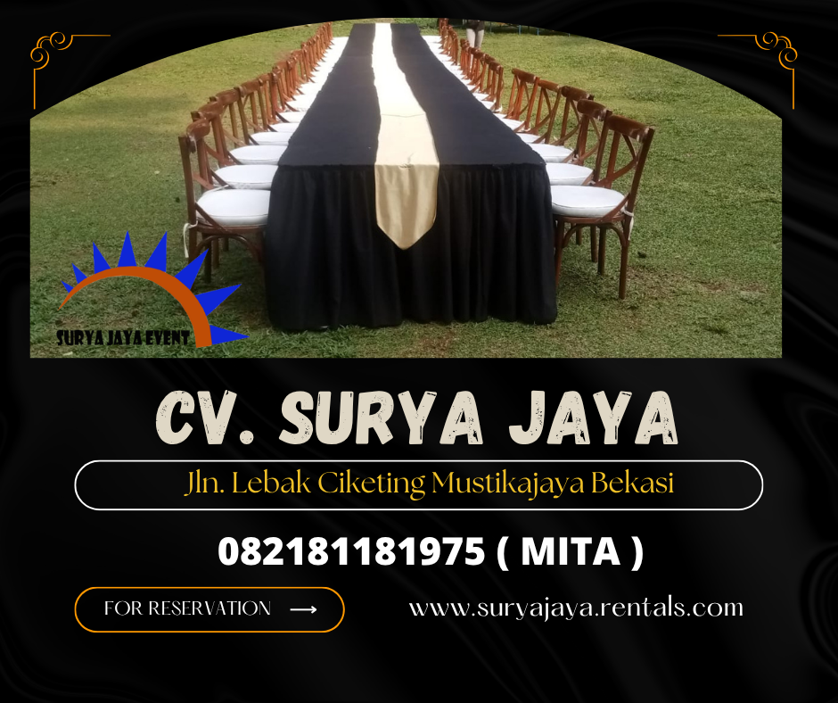 MENYEWAKAN KURSI CROSSBACK KAYU AREA JAKARTA